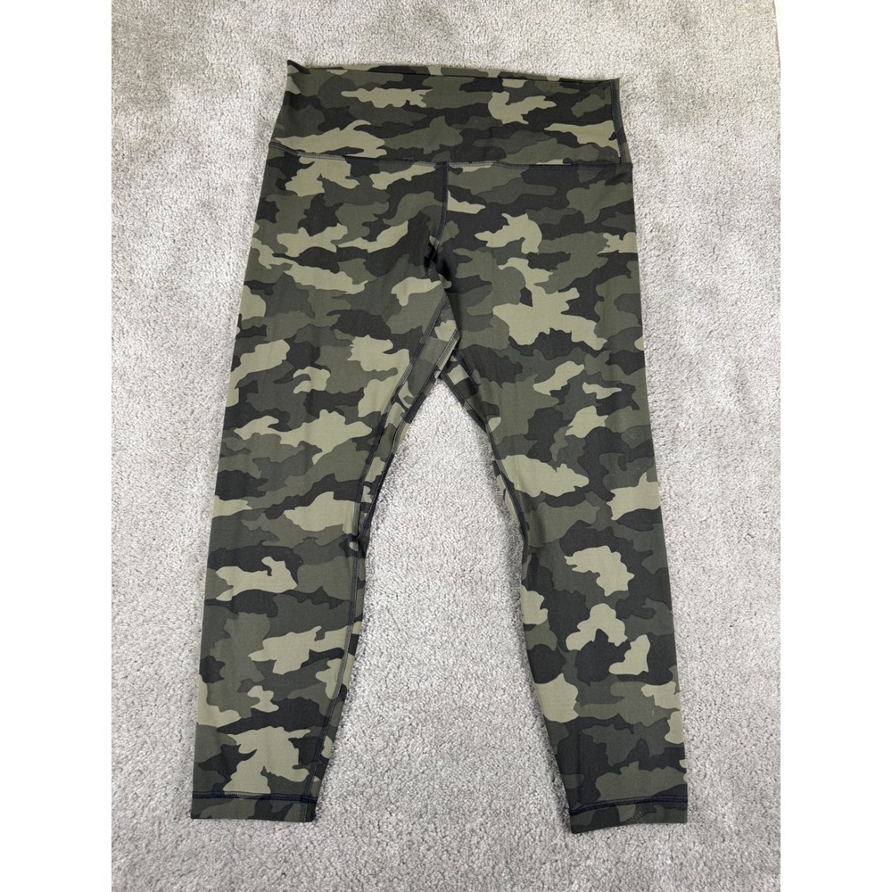 Lululemon Wunder Under High-Rise Tights 25 Heritage 365 Camo Brier Sage 14